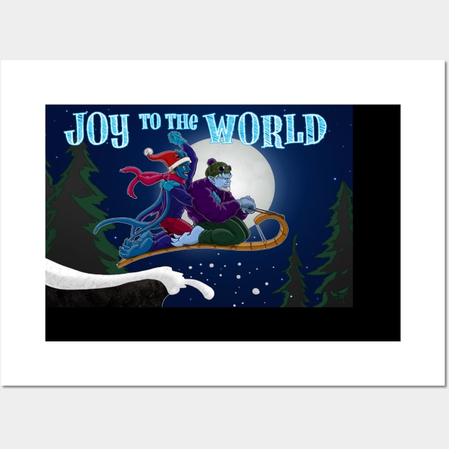 Joy To The World Wall Art by Twogargs